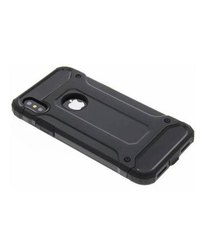 Zwarte rugged xtreme case voor de iphone x