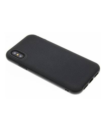 Zwarte tpu protect case voor de iphone x