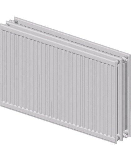 Stelrad paneelradiator Accord S, staal, wit, (hxlxd) 600x600x158mm, 33