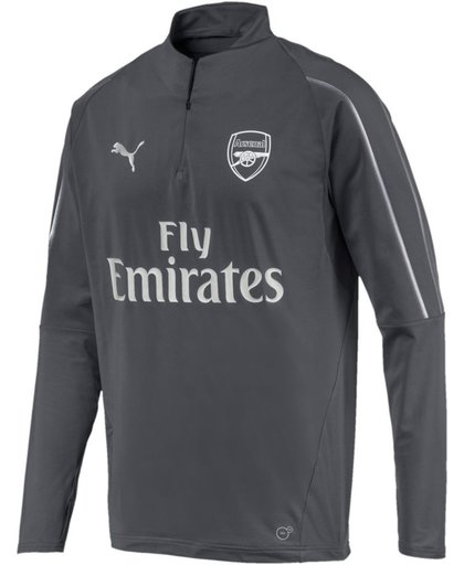 PUMA Arsenal FC 1/4 Zip TOP WITH zipped pockets with EPL sponsor Trainingsjas Heren - Iron Gate