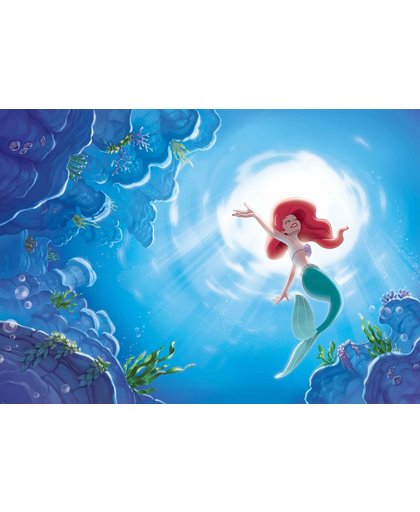 Fotobehang Disney Little Mermaid Ariel | L - 152.5cm x 104cm | 130g/m2 Vlies