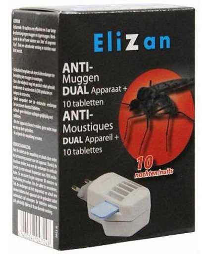 Anti-muggen Dual Apparaat + 10 Tabletten