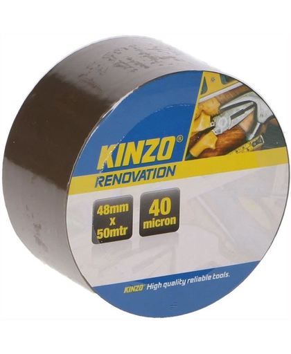 Tape bruin 48mmx50m 6 rollen van bekende merk KIZNO