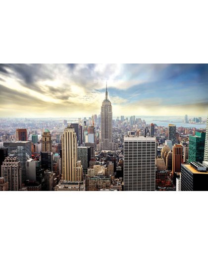 Fotobehang City Skyline Empire State New York | L - 152.5cm x 104cm | 130g/m2 Vlies
