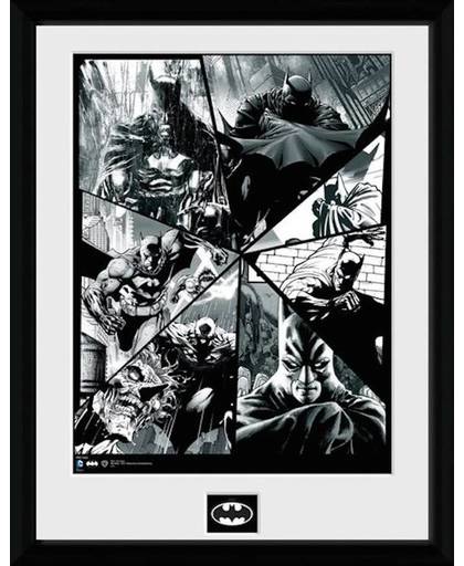 BATMAN COMIC - Collector Print 30X40 - Collage