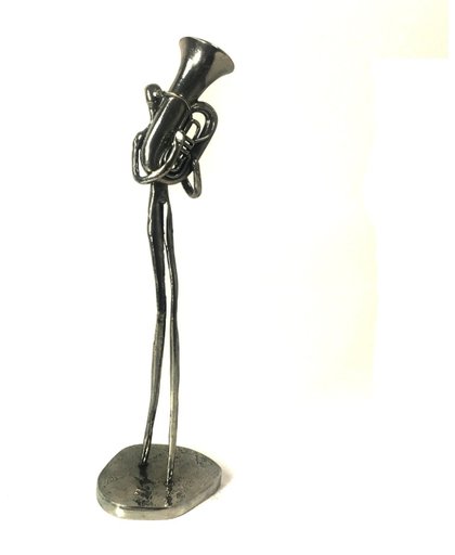 Sculptuur Tuba speler