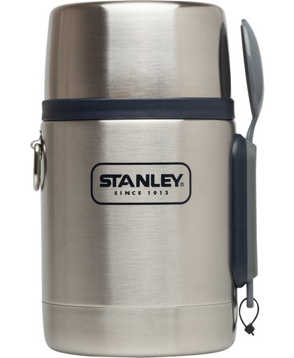 Stanley Adventure Vacuum Food Jar Thermosfles - 532 ml - RVS - Stainless Steel w/ Navy Accent