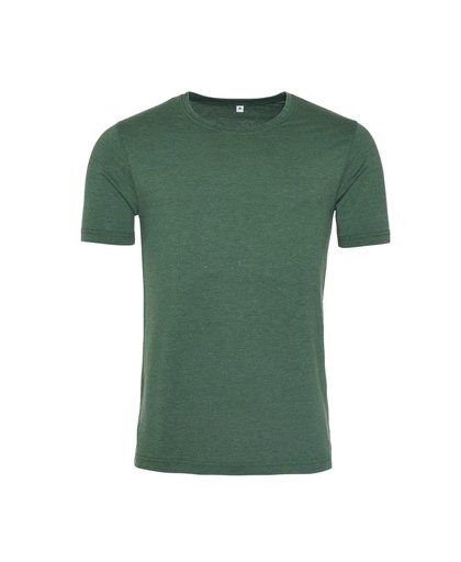 T-Shirt Gewassen Groen - Label 1401