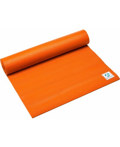 #DoYourYoga - Anti-slip ECO PVC Yogamat - »Annapurna Classic« - goede grip, is duurzaam en slijtvast - 183 x 61 x 0,3 cm - oranje