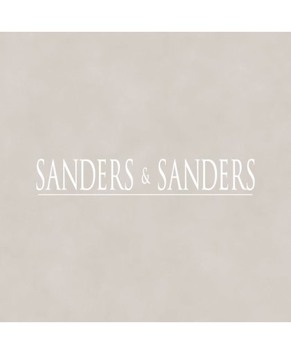 HD vlies behang effen taupe - 935208 van Sanders & Sanders behang uit Trends & More