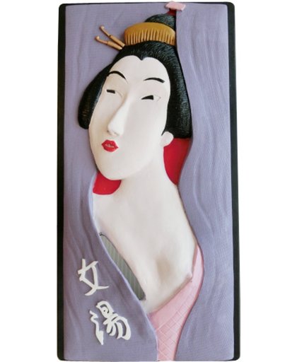 Rotary Hero Geisha Tissue Box Cover - Tissuehouder - Multicolor