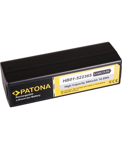 Patona Accu Batterij HB01-522365 - Li-Ion 980mAh 11.1V