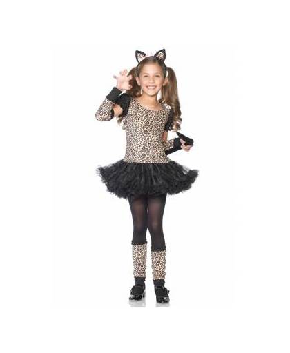 Leg avenue little leopard meisjes kostuum - maat xs (3 tot 4 jaar)