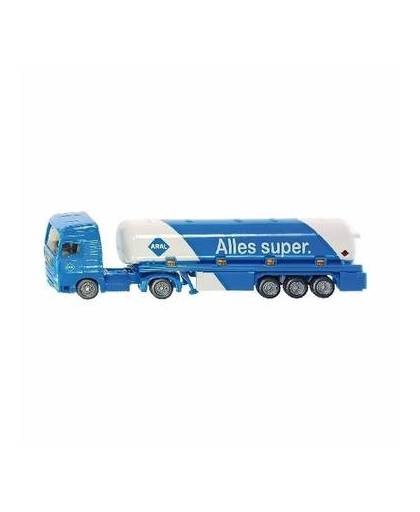 Siku blauwe tankwagen speelgoed modelauto 1:87
