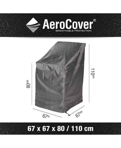 Aerocover Stapelstoelhoes of gasveerstoelhoes 67x67x80-110cm