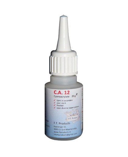 Cyanoacrylate industriële secondelijm 20 gram