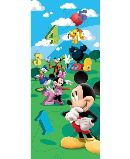 Fotobehang Disney, Micky Mouse | Groen | 91x211cm
