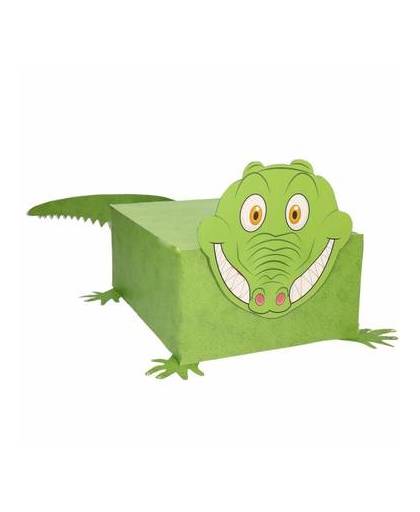 Krokodil zelf maken knutselpakket / sinterklaas surprise