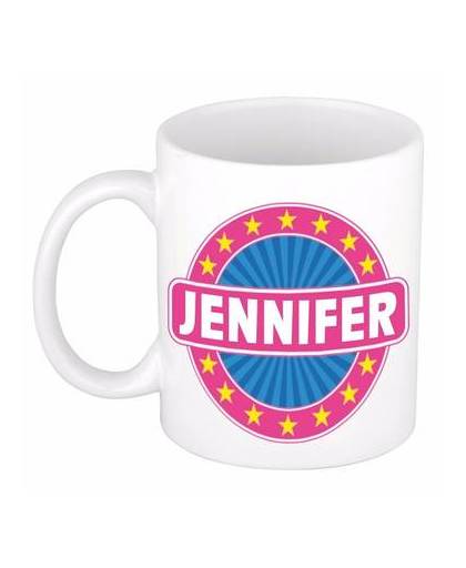 Jennifer naam koffie mok / beker 300 ml - namen mokken