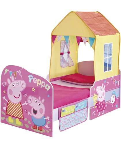 Peppa Pig Huisje - Bed - Roze