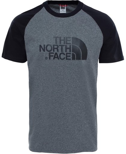 The North Face S/S Raglan Easy Shirt - Heren - TNF Medium Grey Heather