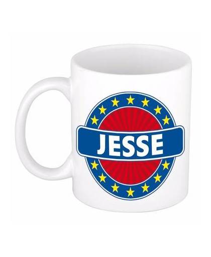 Jesse naam koffie mok / beker 300 ml - namen mokken