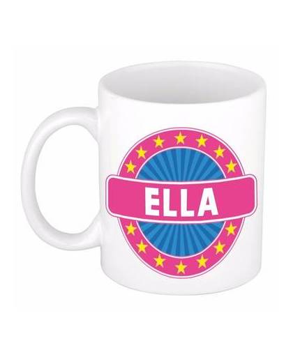 Ella naam koffie mok / beker 300 ml - namen mokken