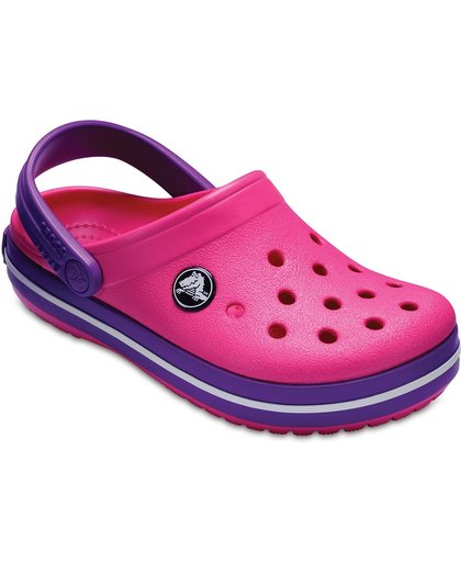 Crocs Crocband Clog slippers junior Slippers - Maat 29/30 - Unisex - roze/paars