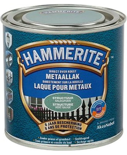Hammerite metaallak saliegroen structuur 250 ml