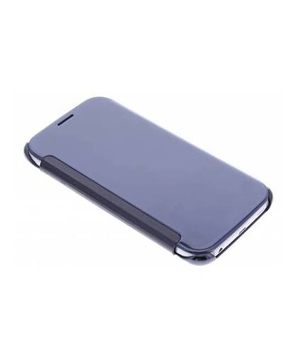 Samsung Clear View Cover Hoes Zwart, Blauw