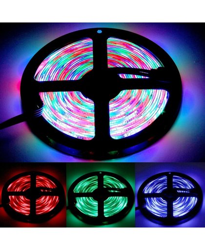 Epoxy Waterproof RGB LED 5050 SMD Rope Light  DC 12V  30 LED/M  Length: 5M