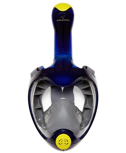Atlantis TriTon Full Face Mask - Snorkelmasker - L/XL - Blauw/Lime