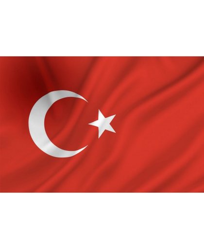 Dokkumer Vlaggen Centrale - Turkse vlag - 100 x 150 cm