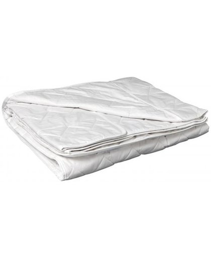 Cotton Comfort Zomerdekbed - 100% Katoen - Eenpersoons - 140x220 cm - Wit