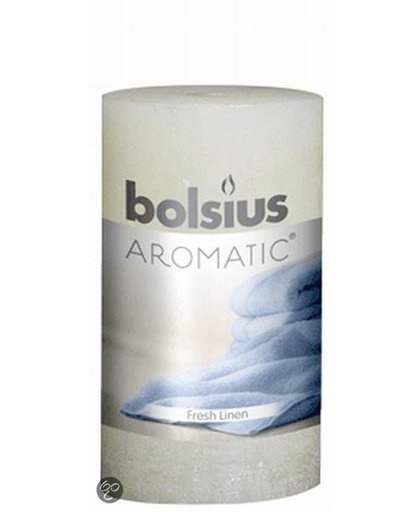Bolsius Fresh linen - Geurkaars - 6 stuks