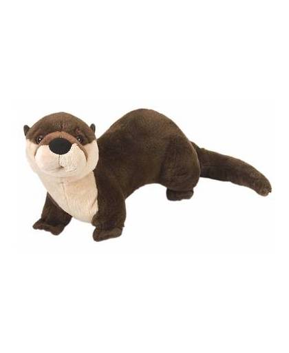 Pluche otter knuffel 30 cm - knuffeldier