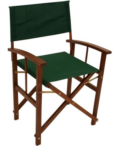 2 x Regisseursstoel, vouwstoel, opklapbare stoel, hardhouten stoel Groen