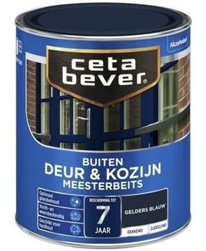 Cetabever Buiten Dekkende Meesterbeits - Geldersblauw - Gelders Blauw - 0,75L