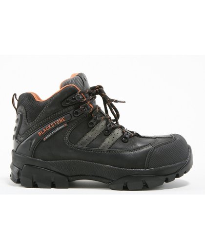 Veiligheidsschoenen / Werkschoenen Blackstone Safety Hiker "Platinum" Zwart, Maat 42, Aanbieding!!!