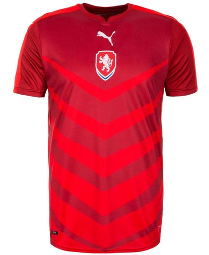Tsjechië thuis shirt – Maat XL – Kleur Rood
