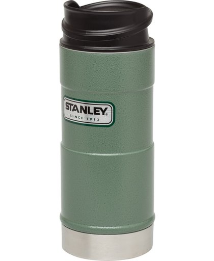 Stanley Classic One Hand Vacuum Mug Thermosbeker - 354 ml - RVS - Hammertone Green