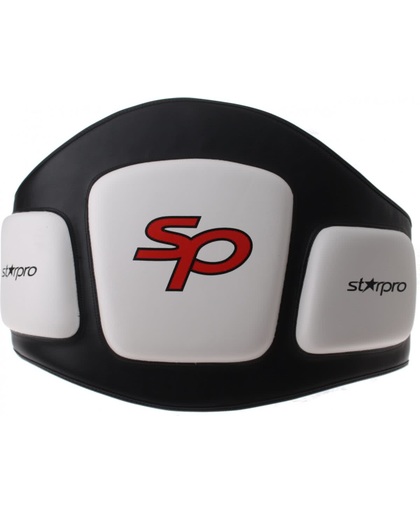 Starpro Stootkussen Belly Protector 47 X 35 X 8 Cm Zwart/wit