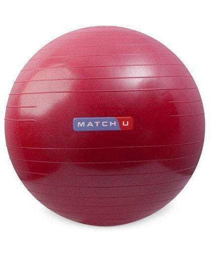 Match-U Fitnessbal - Ø 55 cm - Rood