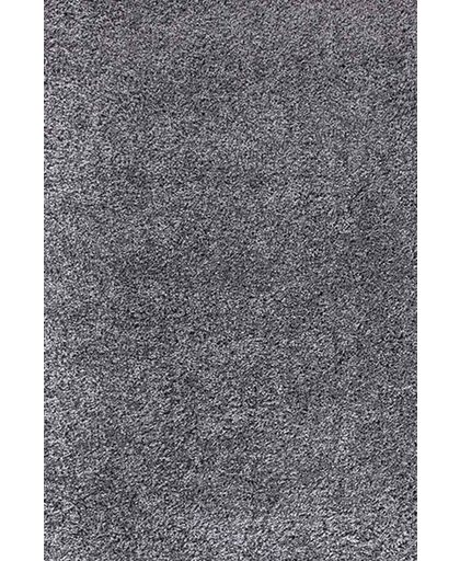 Hoogpolig shaggy vloerkleed 120x170cm grijs