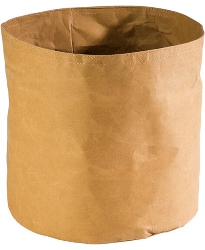Kraftpapier bRoodmandje paperbag - ø24 x h24 cm - beige