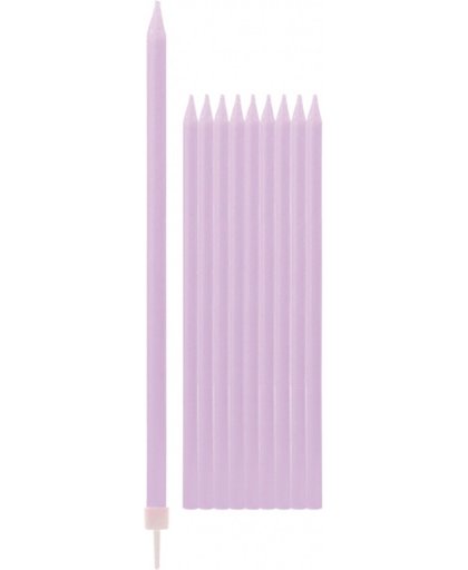 Lila paarse kaarsen 15,5 cm