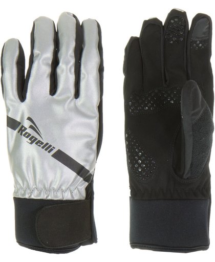 Rogelli Barrie Sporthandschoenen - Unisex - zilver/zwart