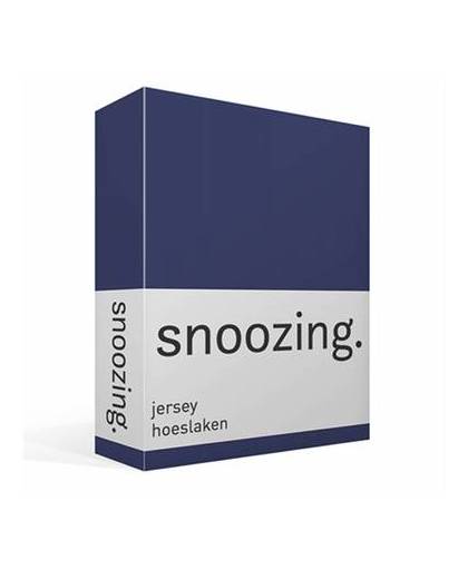 Snoozing jersey hoeslaken - 2-persoons (140x200 cm)