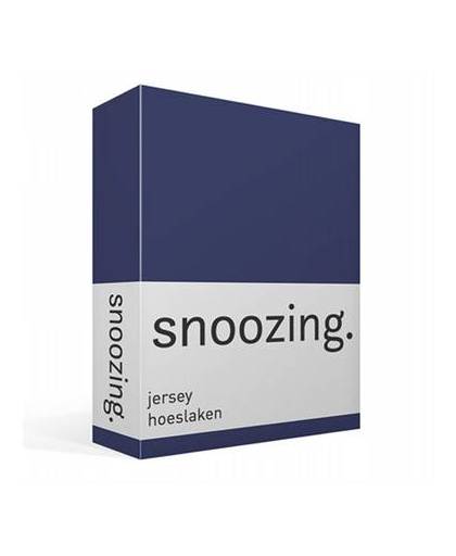 Snoozing jersey hoeslaken - 1-persoons (80/90x200 cm)
