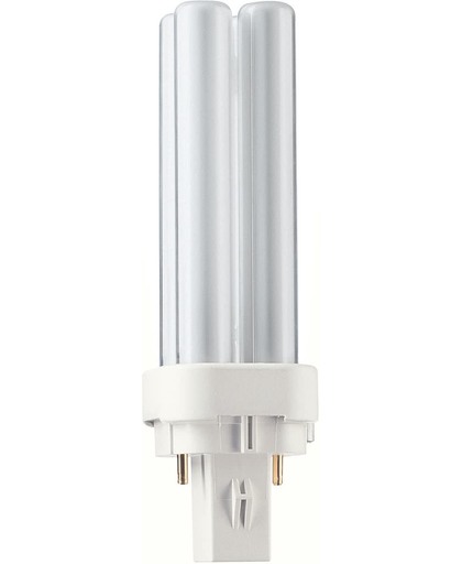 Philips 70724670 10W G24d-1 B Warm wit fluorescente lamp ecologische lamp